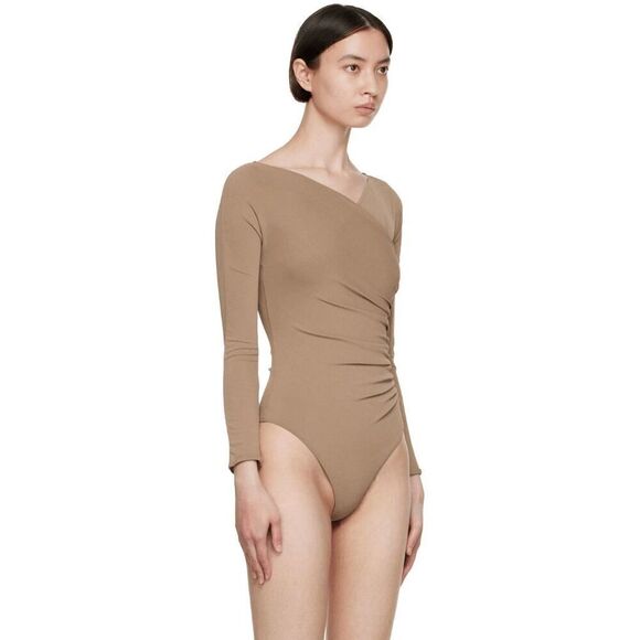 NWT Wolford Gathered Cache-Coeur Body Nude M - Picture 5 of 16